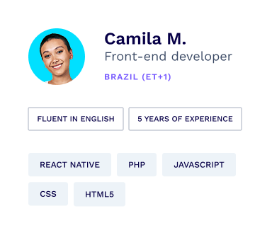 front-end developer